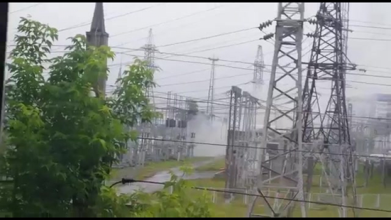 Взрыв на подстанции томск