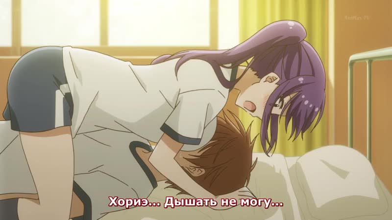 Похотливая ао не может учиться 1 серия [русские субтитры ] midara na ao chan wa benkyou ga dekinai