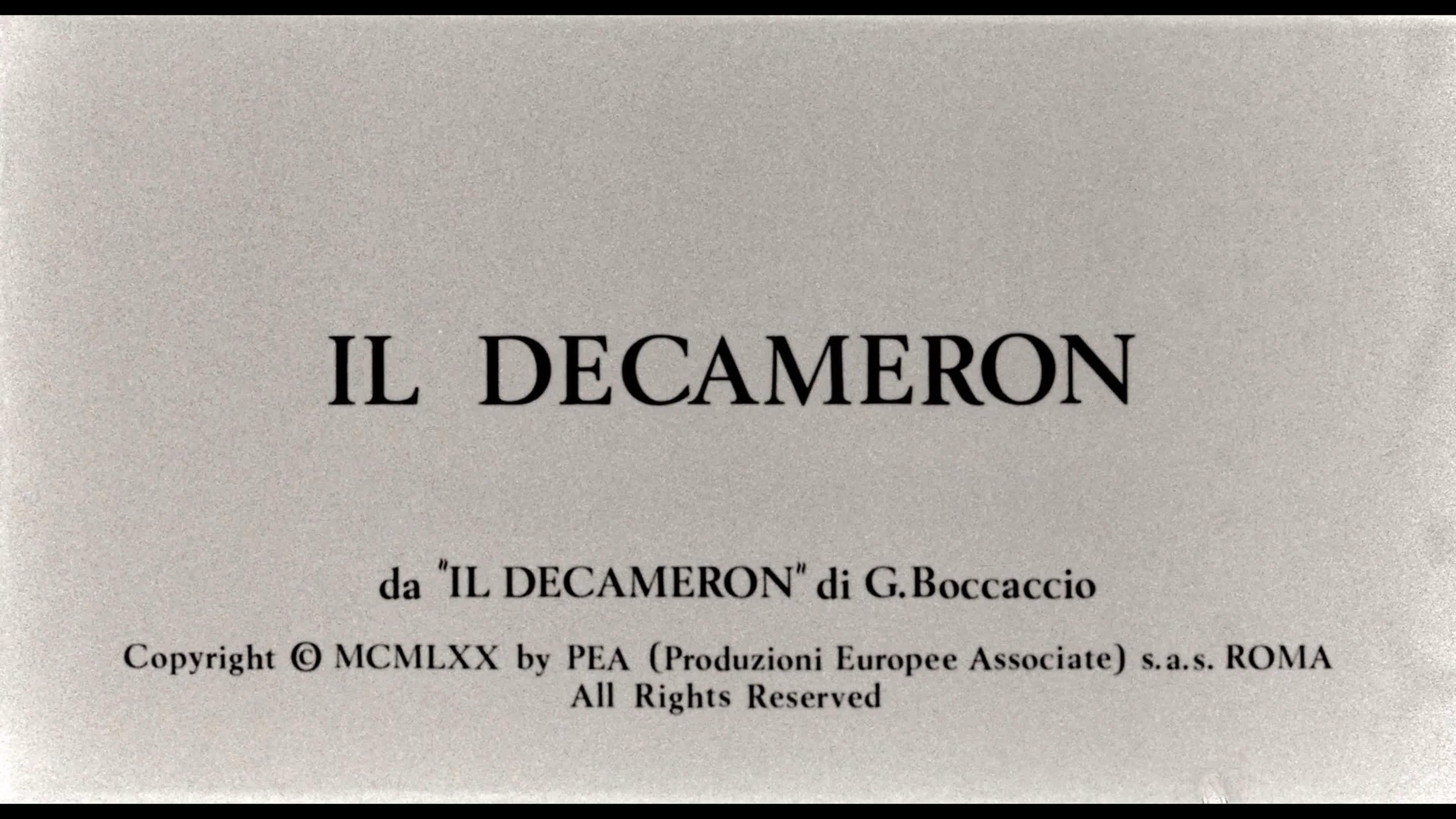 Декамерон / the decameron / il decameron (1971) реж пьер паоло пазолини  [1080p] (rus sub)