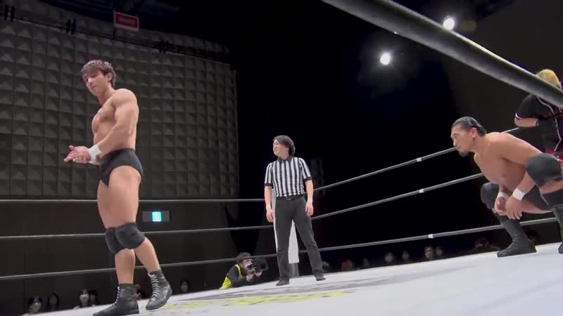 Ddt 2020 12 24 07 kazusada higuchi nobuhiro shimatani and ryota nakatsu vs yuki ueno shunma katsumata and mizuki watase