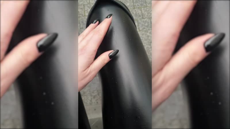 Tamara terziyan #leatherpants #leatherleggings #leathertights #leatherdress