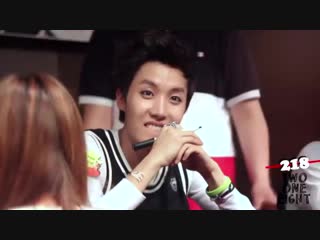 Just 220 minutes of hoseok being sweet with armys during fansigns