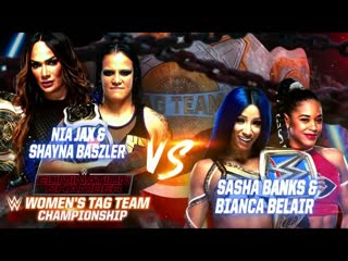 Nia jax and shayna baszler vs sasha banks and bianca belair