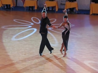 Nino langella kristina moshenskaya, cambrils 2013, wdsf grandslam latin, final chachacha