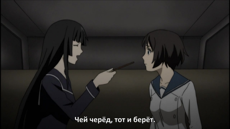 Аниме юри едят палочку ga rei zero