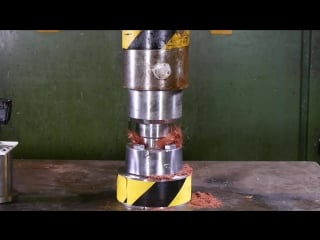 Can you turn hair to stone with hydraulic press