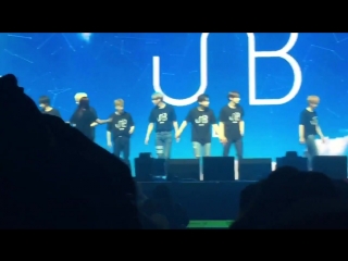 01 07 2018 fancam unb на концерте unb fan con let's begin unme