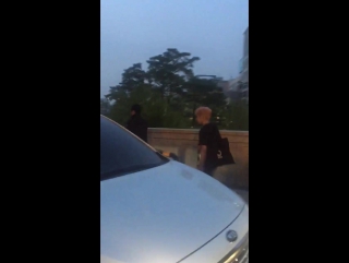 [lq fancam] 160616 arriving for kim seondal movie talk @ exo's xiumin