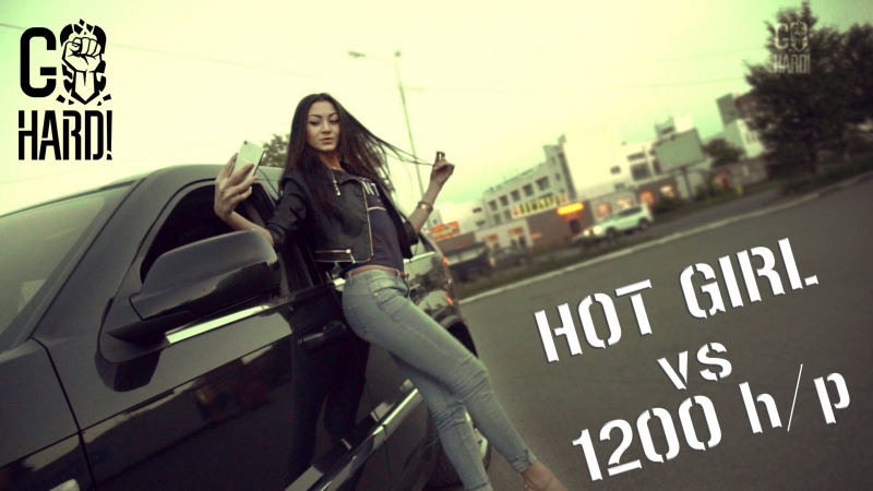 Hot girl reaction to grand cherokee srt8 1200 h/p