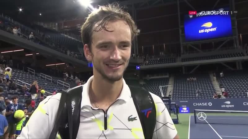 Daniil medvedev | interview | us open 4r mp4 hq xxx video