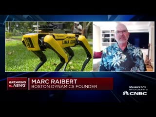 Интервью с марком райбертом, создателем boston dynamics от cnbc television