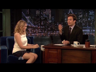 Elizabeth olsen sexy late night with jimmy fallon (2011)