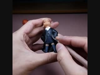 Hermione granger (harry potter) polymer clay