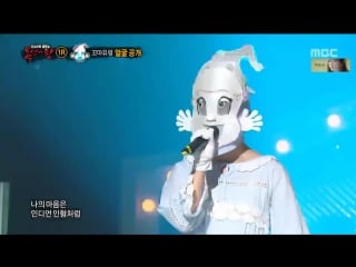 160724 jihyo like an indian doll (nami & boom boom)@ king of masked singer 1round