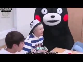 Yoongi met kumamon