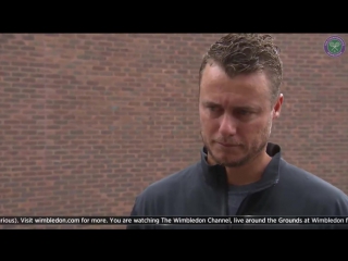 Lleyton hewitt talks to the wimbledon channel