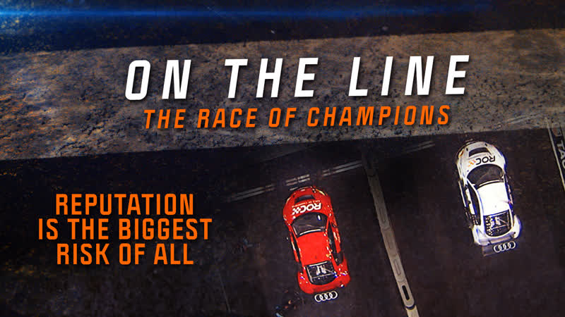 На трассе гонка чемпионов (2020) on the line the race of champions