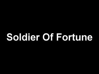 Göran edman soldier of fortune