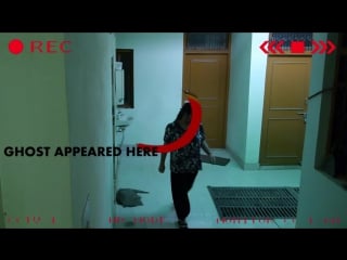 Security cctv camera caught girl pushed by ghost!! real cctv footage girl spooke