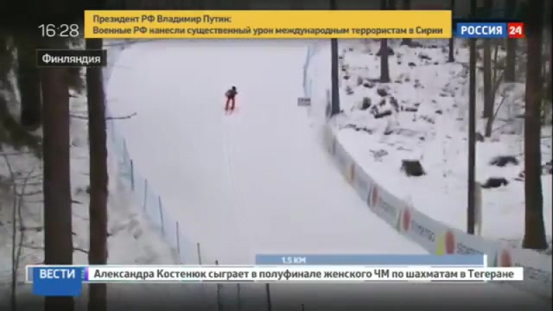 Худший лыжник чемпионата © видеожесть