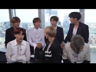 181011 bts on having no friends, drake and pokemon the noisey questionnaire of life