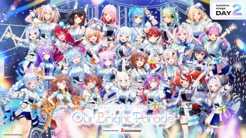 Our bright parade hololive myth day 2