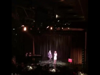 Broadwaygirlnyc “people will say we’re in love” – jonathan groff sings to laura osnes at @tdfnyc #tdfgala!