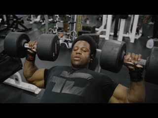 Breon ansley trains chest