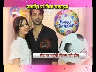 Barun sobti’s birthday celebrations with wife pashmeen manchanda