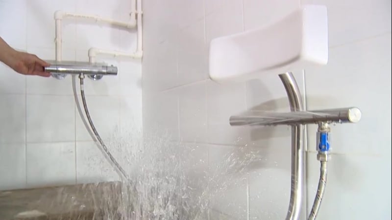 В термах восходящий душ и вибромассажер