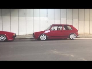 Stance golf mk1 scirocco mk2 red