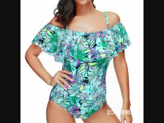 Ruffle swimsuit one piece, hot selling now