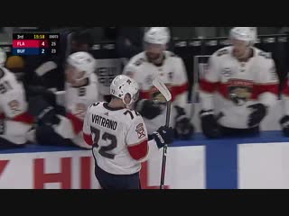 Vatrano pots rebound on backhand