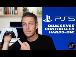 Playstation 5 hands on with the dualsense ps5 controller