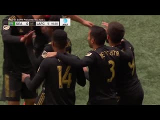 Diego rossi scores the first goal in lafc history!