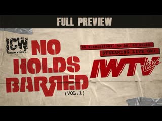 Icw no holds barred 2020 (vol 1)