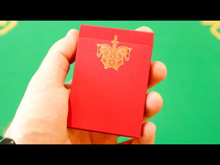 Обзор краплёной колоды от мэдисона red knights (красные рыцари) / купить карты для игр и фокусов