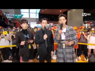 150910 jun jin 전진 (shinhwa) mini fan meeting @ 엠카운트다운 m! countdown