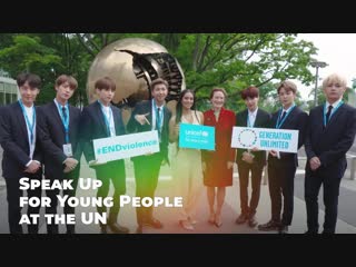 180924 bts and lilly singh speak up for young people unicef