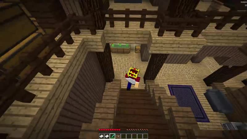 Нуб дак плей поззи и аид против злой мультяшный кот в майнкрафт ! нубик и троллинг в minecraft