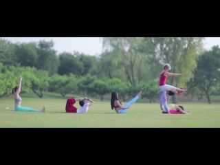 Йога в пекине ❤ by wari om