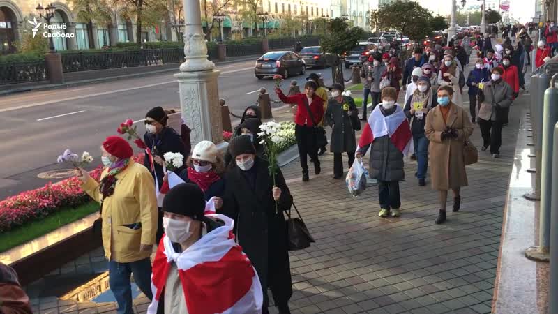 У менску прайшоў марш людзей з інваліднасьцю