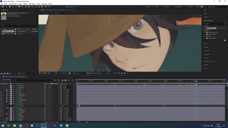 Matoi ryuuko shroedinbug speedpaint