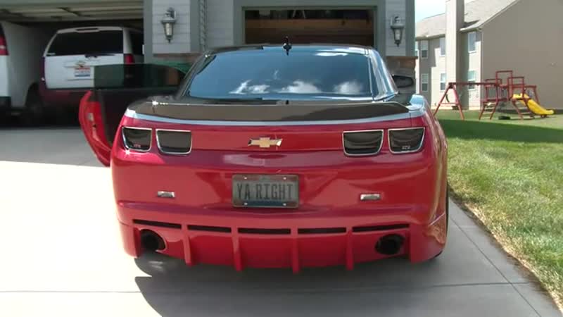 Выхлоп 550 сильного chevrolet camaro ss(hd)