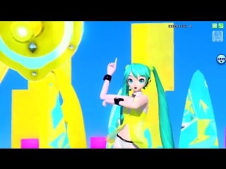 Kz (livetune) feat hatsune miku yellow [vocaloid project diva arcade future tone / pda ft]