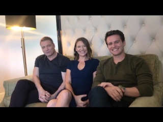 Anna torv ♡ jonathan groff holt mccallany at tvline with michael ausiello