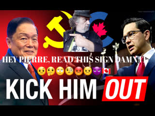 Pierre poilievre should kick victor oh out 🤨🤔🙄🧐😡😠👿🇨🇦