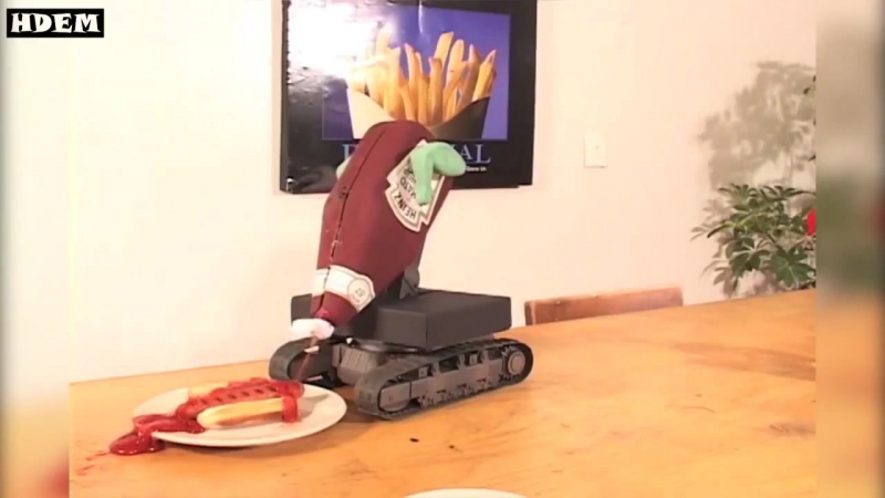 А вот и роботы подъехали