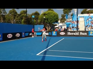 Grigor dimitrov ultimate shot compilation in slow motion (australian open 2014)