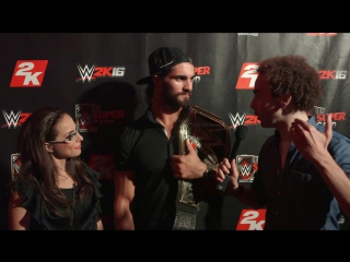 Seth rollins unifying titles, being told about the cash in, etc sam roberts katie linendoll